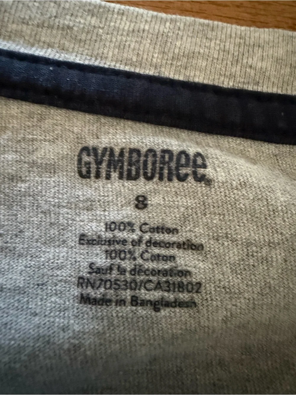 Gymboree Gray Yosemite Moose Long-Sleeve Tee